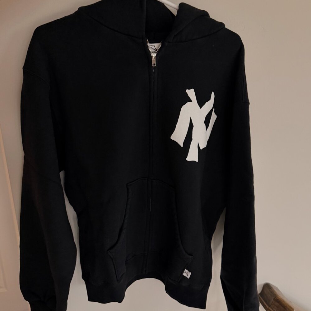 Akimbo NY Zip up Hoodie Black Medium